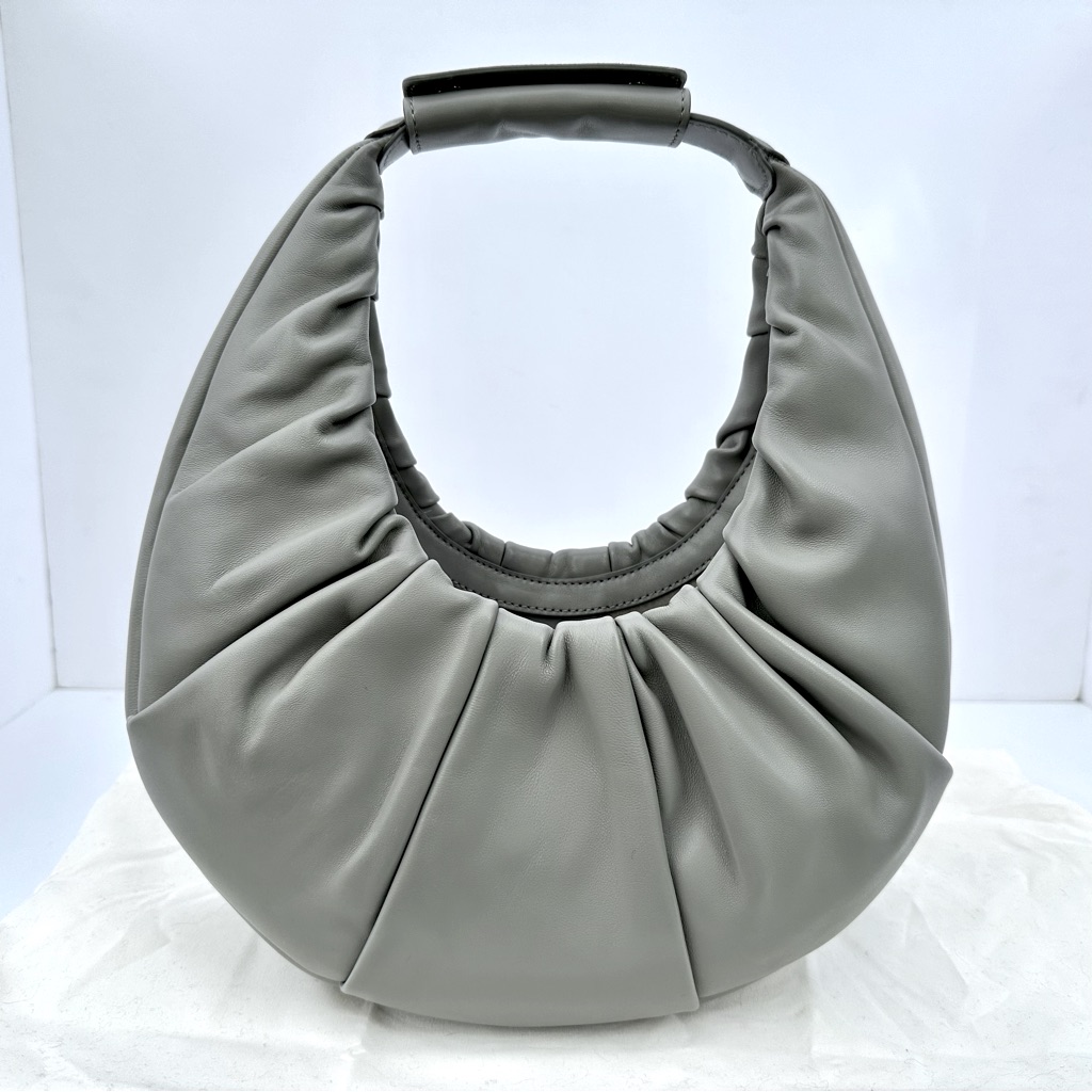Staud Soft Moon Bag | French Grey